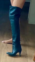 Echte Lederen Kaplaarzen - Hoge Laarzen, Kleding | Dames, Schoenen, Hoge laarzen, Zwart, Ophalen of Verzenden, Onbekend