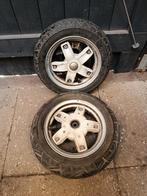 Motorzip velgen met banden - nette originele kleur, Ophalen of Verzenden, Gebruikt, Overige typen