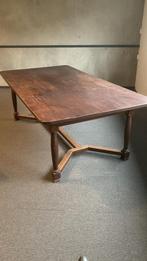 Tafel uit cafe 1.20 x 2.20 super Vintage voor max 12 pers., Huis en Inrichting, Tafels | Eettafels, Ophalen of Verzenden, Rechthoekig