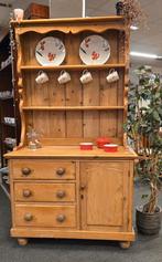 Buffetkast oud grenen keukenkast antieke houten drankkast, Antiek en Kunst, Curiosa en Brocante, Ophalen