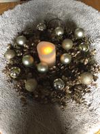 Gouden krans op houten dienblad, Ophalen of Verzenden, Zo goed als nieuw