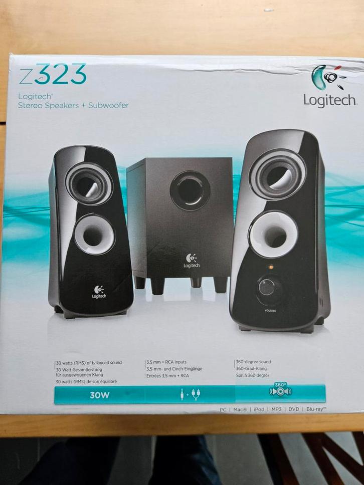 Logitech Speaker System Z323, Computers en Software, Pc speakers, Nieuw, Ophalen