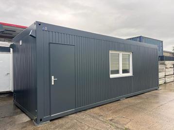 Geïsoleerde unit 8m x 3m wc + keuken uit voorraad leverbaar beschikbaar voor biedingen