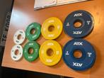 Atx fractional olympische halter schijven 0,5-2 kg gewichten, Halterschijven, Gebruikt, Halter schijven, Ophalen of Verzenden