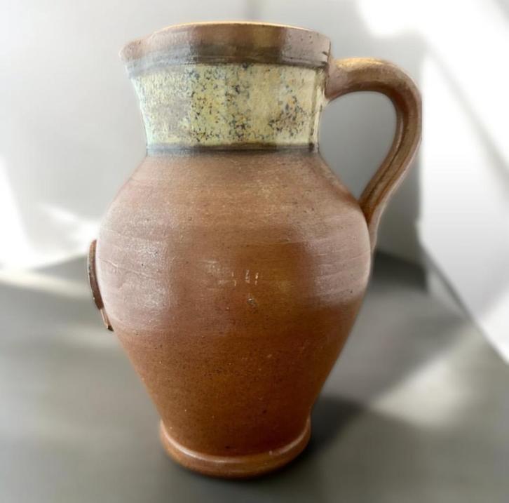 Prachtige vintage terracotta kan., Antiek en Kunst, Antiek | Keramiek en Aardewerk, Ophalen of Verzenden