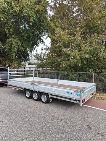 Hulco Medax 3 aanhanger + rijplaten beschikbaar voor biedingen