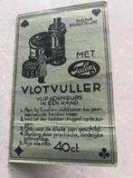 Reclame Talens foldertje, Verzenden, Gebruikt, Gebruiksvoorwerp