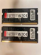 Kingston Fury Impact DDR4 64GB (2x32GB) SO-DIMM, Computers en Software, RAM geheugen, Fury, Verzenden, DDR4, Zo goed als nieuw