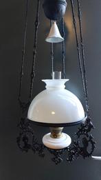 Antieke olie-hanglamp "Schippertje", Ophalen