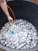Ijsbad / icebath incl vriezer + ijsblokjeshouders (44KG!), Tuin en Terras, Waterpartijen en Fonteinen, Ophalen, Zo goed als nieuw