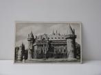 Haarzuilens kasteel de Haar gelopen ansichtkaart zwart wit, Verzenden, 1940 tot 1960, Gelopen, Zuid-Holland