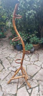 Bamboe plantenstandaard voor 4 potten, Ophalen, Gebruikt