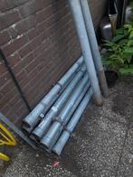stalen ondereind hwa, stalen onderstuk regenwater afvoer, Doe-het-zelf en Verbouw, Buizen en Afvoer, Ophalen, Gebruikt, Minder dan 2 meter