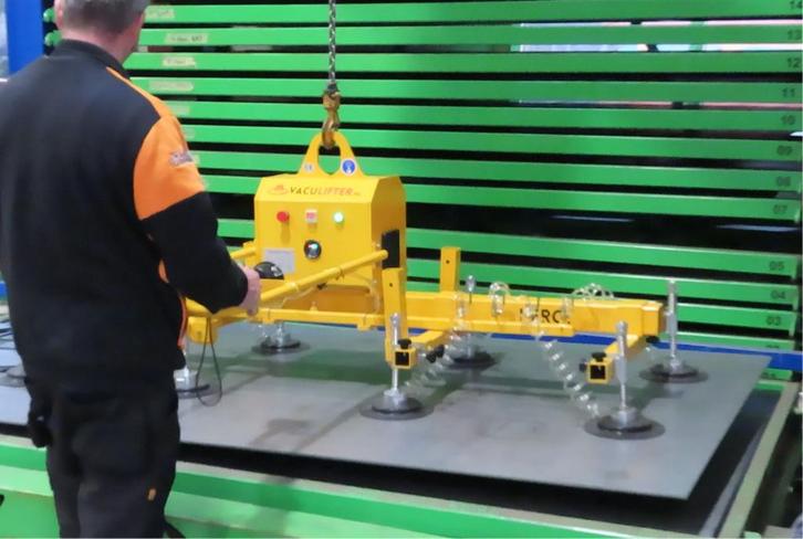 Vacuumheffer voor platen 750kg, Doe-het-zelf en Verbouw, Lieren en Takels, Nieuw, Elektrisch, Ophalen