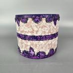 Vintage West-Duitse Fat Lava bloempot. Marei, 11-3 paars, Ophalen of Verzenden