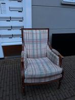Klassieke fauteuil met houten frame, Ophalen, Gebruikt, Minder dan 75 cm, 50 tot 75 cm