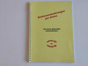 nt2 werkwoordoefeningen per thema beschikbaar voor biedingen