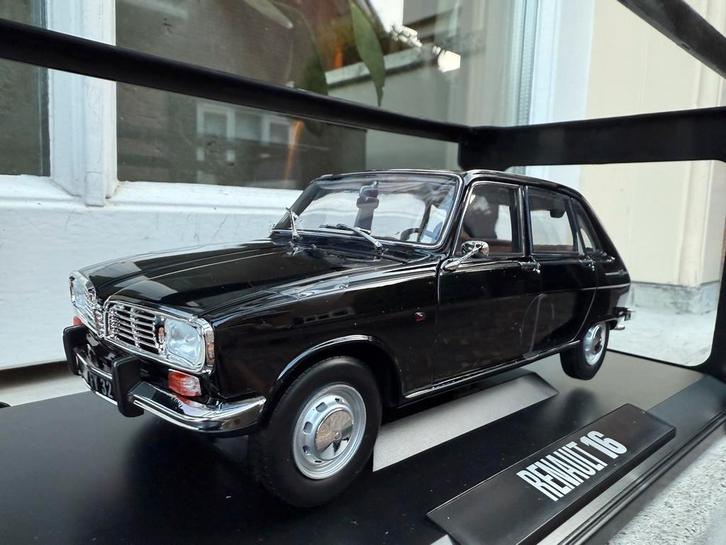1:18 Renault 16 zwart 1967 Norev 185129 / JJTOP, Hobby en Vrije tijd, Modelauto's | 1:18, Zo goed als nieuw, Auto, Norev, Ophalen of Verzenden