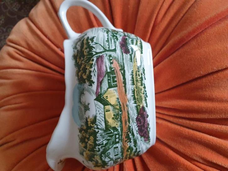 Vintage Royal Tudor Country Cottage sauskom, Antiek en Kunst, Antiek | Servies los, Ophalen of Verzenden