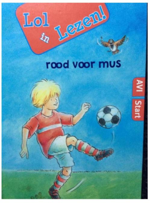 Lizzy van Pelt Anky Spoelstra - Rood voor mus - Lol in Lezen, Boeken, Kinderboeken | Jeugd | onder 10 jaar, Zo goed als nieuw