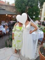 Prachtige trouwjurk met lage rug, Kleding | Dames, Trouwkleding en Trouwaccessoires, Ophalen of Verzenden, Zo goed als nieuw, Wit