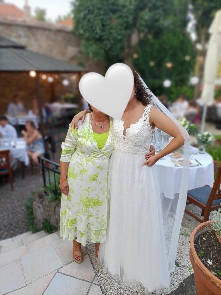 Prachtige trouwjurk met lage rug, Kleding | Dames, Trouwkleding en Trouwaccessoires, Zo goed als nieuw, Trouwjurk, Wit, Ophalen of Verzenden