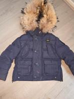 Blauer winterjas maat 92 met afneembare bontkraag, Kinderen en Baby's, Kinderkleding | Maat 92, Zo goed als nieuw, Jongen, Jas
