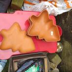 3x  kerstboomvormen ( terracotta), Ophalen of Verzenden, Nieuw