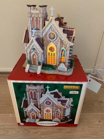 Lemax st Thomas Cathedral beschikbaar voor biedingen