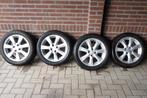 velgenset: 16" (4x100) met Bridgestone 185/55-16., Ophalen, Gebruikt, 16 inch, Banden en Velgen