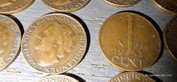 1 cent 1948 wilhelmina beschikbaar voor biedingen