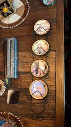 Poezen bordjes, Antiek en Kunst, Antiek | Keramiek en Aardewerk, Ophalen of Verzenden