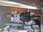 Leren broek en fijn gebreide truitje, Kleding | Dames, Broeken en Pantalons, Ophalen of Verzenden, Zo goed als nieuw, Zwart