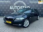 BMW 5-serie Touring 530xd High Executive Automaat/NAP/Navi/P, Automaat, Euro 5, Gebruikt, Zwart