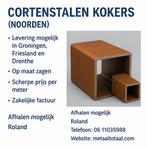 Goedkope corten kokers/profielen. Af te halen of bezorgen!, Doe-het-zelf en Verbouw, IJzerwaren en Bevestigingsmiddelen, Ophalen