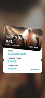 Spik&Span XXL Ik hou van Holland, Tickets en Kaartjes, Evenementen en Festivals, Drie personen of meer