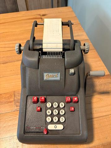 Vintage Addo-X Rekenmachine Zweden Malmö Kassa Telmachine An beschikbaar voor biedingen