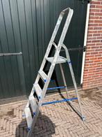 GAMMA ladder huishoudtrap, Doe-het-zelf en Verbouw, Ladders en Trappen, Ophalen, Gebruikt, Trap, Opvouwbaar of Inschuifbaar