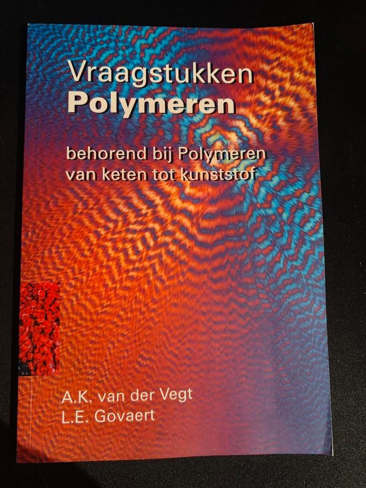 Boek Vraagstukken Polymeren, Boeken, Studieboeken en Cursussen, Gelezen, HBO, Beta, Ophalen of Verzenden