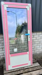 (156) Nieuwe aluminium achterdeur/deur incl kozijn en glas, Deurkozijn, 150 tot 225 cm, Inclusief glas, Ophalen