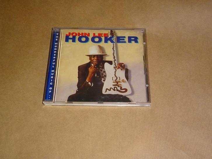 CD The Wonderful Music Of John Lee Hooker, Cd's en Dvd's, Cd's | Jazz en Blues, Zo goed als nieuw, Blues, 1980 tot heden, Ophalen of Verzenden