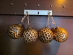 Aluminium Kerstballen Set, Ophalen, Zo goed als nieuw, Rond, Metaal