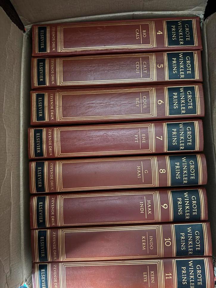 Grote Winkler Prins Encyclopedie 7e Druk, Boeken, Encyclopedieën, Gelezen, Complete serie, Overige onderwerpen, Ophalen of Verzenden