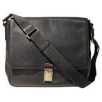 Prada Leather Messenger Bag Dark Blue | Nette Staat, Sieraden, Tassen en Uiterlijk, Tassen | Schoudertassen, Prada, Gebruikt, Support@prada.com