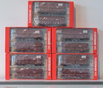 Fleischmann 875523 NIEUWE set Fals wagens B-cargo beschikbaar voor biedingen