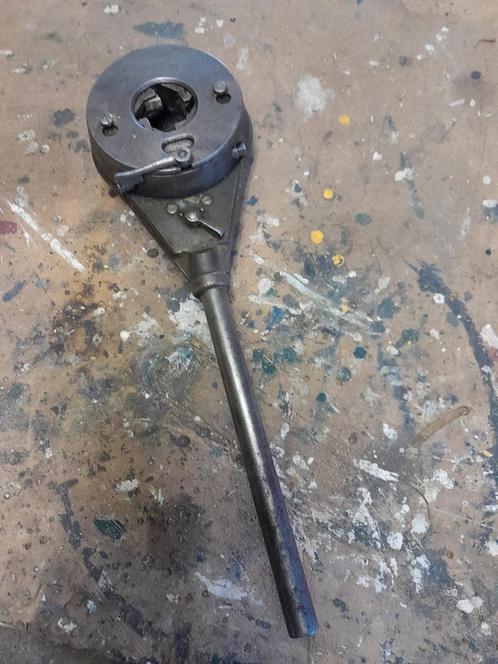 Verstelbare Pijpdraadsnijder - Vintage Gereedschap, Doe-het-zelf en Verbouw, Gereedschap | Handgereedschap, Gebruikt, Ophalen of Verzenden