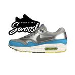 Nike Air Max 1 FB Metallic Silver (EU 40,5), Kleding | Heren, Schoenen, Ophalen of Verzenden, Zo goed als nieuw, Sneakers of Gympen