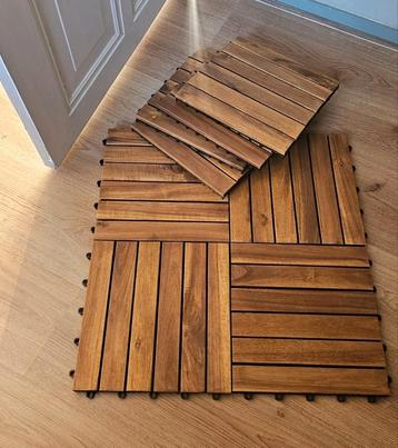 26x houten hout terrasvlonder vlondertegels terras tegels  beschikbaar voor biedingen