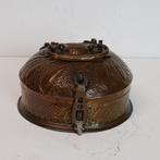 Koperen betel pandan box uit India, Antiek en Kunst, Ophalen of Verzenden, Koper