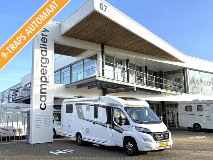 Knaus Sky TI 700 MEG 9TRAPS AUTOMAAT ENKELE BEDDEN XXLGARAGE, Caravans en Kamperen, Campers, Bedrijf, tot en met 3, Half-integraal